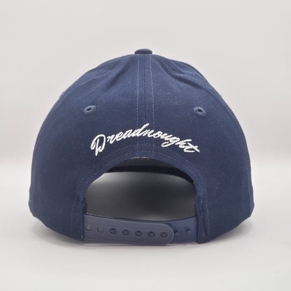 Dreadnought 6-Panel Snapback – Deep Navy